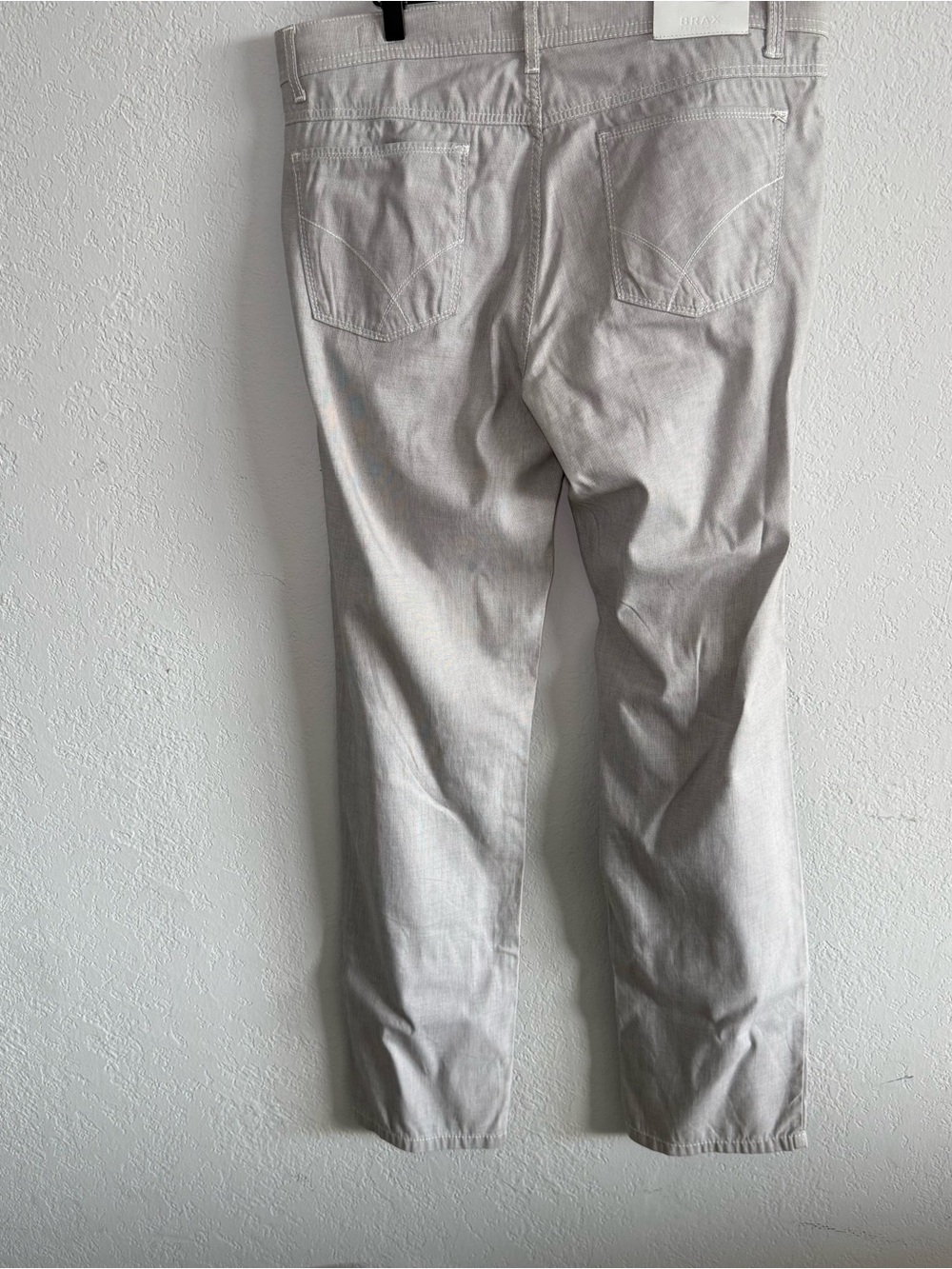 BRAX Cooper Fancy Men’s 36x32 Gray Stretch 5-Pocket Pants Regular Fit - Picture 4 of 12
